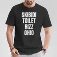 Skibidi Toilette Rizz Ohio T-Shirt Lustige Geschenke