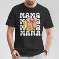 Softball Bow Softball Mom Softball Mama T-Shirt Unique Gifts