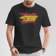 Spain Flag Prideintage España Spain Spanish Flag Camiseta unisex Regalos divertidos