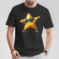 Star Dabbing Yellow Star Dabben With Star Motif T-Shirt Lustige Geschenke