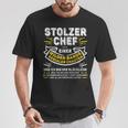 Stolzer Chef Einer Genialen Chaos Gang Saying T-Shirt Lustige Geschenke