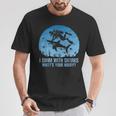 I Swim With Shark What's Your Hobby Scuba Diving T-Shirt Unique Gifts