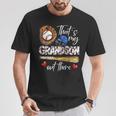 That's My Grandson Out There Baseball Grandma T-Shirt Unique Gifts