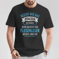 Tiling With Slogan Majesty Tool T-Shirt Lustige Geschenke