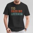 Tio Padrino Leyenda Tío Padrino Leyenda Mejor Padrino Camiseta unisex Regalos divertidos