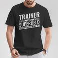 Top Trainer Hero Training Football Trainer T-Shirt Lustige Geschenke