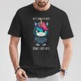 With Unicorn Saying T-Shirt Lustige Geschenke