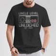 Unkel-Level 2025 Unlocked Step Up Uncle T-Shirt Lustige Geschenke