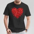 Valentine's Day Love Hearts Graphic Girls Boys T-Shirt Funny Gifts