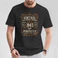 Vintage 1945 80Th Birthday 80 Year Old For Women Camiseta unisex Regalos divertidos