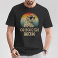 Vintage Chicken Mom Chicken Lovers Mommy Mother's Day T-Shirt Personalized Gifts