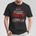 Vintage Jey First Name Saying Eat Sleep Yeet Repeat Apparel T-Shirt Funny Gifts