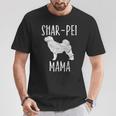 Vintage Shar-Pei Mama Sharpei Mom Dog Owner Mother T-Shirt Personalized Gifts