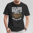 Wenn Meine Darts Rufen Muss Gehen Dartspieler T-Shirt Lustige Geschenke