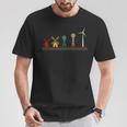 Wind Energy Development Windmill T-Shirt Lustige Geschenke