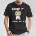 Women's 40Th Birthday Woman Unicorn 40 Year Old Idea T-Shirt Lustige Geschenke