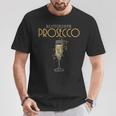 Women's Blood Group Prosecco Prosecco Prosecco T-Shirt Lustige Geschenke