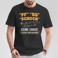 Women's Keine Sorge Chorsänger T-Shirt Lustige Geschenke