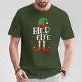 Beer Elf Family Outfit Family Partner Look Christmas T-Shirt Lustige Geschenke