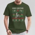 Christmas Jumper Motocross Dirt Bike Racing Christmas Sports Ugly T-Shirt Lustige Geschenke