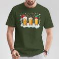 Christmas Outfit Beer Party Outfit Beer Beer Glasses T-Shirt Lustige Geschenke