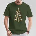 Christmas Tree Christmas Beer Glass Tree Men T-Shirt Lustige Geschenke