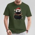 Christmas Tree Christmas Cat Christmas T-Shirt Lustige Geschenke