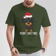 Dachshund Christmas Jumper Merry Christmas Dachshund Christmas T-Shirt Lustige Geschenke