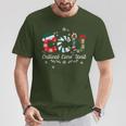 Ccu Nurse Christmas Critical Care Unit Xmas Girl Nurse T-Shirt Funny Gifts