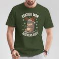 Christmas Hedgehog Reindeer Was Out Sold Out T-Shirt Lustige Geschenke