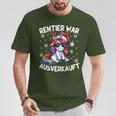 Reindeer War Sold Out Reindeer Christmas T-Shirt Lustige Geschenke