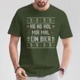 Ho Ho Hol Mir Mal Ein Bier Christmas T-Shirt Lustige Geschenke