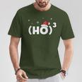 Ho Ho Ho Maths Formula Santa Christmas T-Shirt Lustige Geschenke