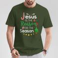 Jesus Is The Reason For The Season Christmas Xmas T-Shirt Lustige Geschenke