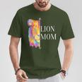 With Lion Mum Motif For Mother's Day Or Christmas T-Shirt Lustige Geschenke