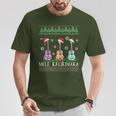 Mele Kalikimaka Hawaiian Christmas Ukulele Ugly T-Shirt Lustige Geschenke