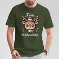 Merry Christmas Cute Reindeer Winter Christmas T-Shirt Lustige Geschenke