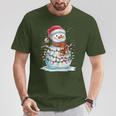 Merry Christmas Snowman Christmas Winter Xmas Eve T-Shirt Lustige Geschenke