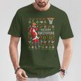 Merry Swishmas Ugly Christmas Basketball Christmas T-Shirt Lustige Geschenke