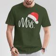 Mrs Partner Look Couple Christmas Jumper Christmas Outfit T-Shirt Lustige Geschenke