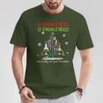 O Chemistree Wie Schön Sind Ihre Zweige Science Xmas T-Shirt Lustige Geschenke