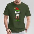 Papa Elf Partner Look Family Elves Outfit Xmas Christmas T-Shirt Lustige Geschenke