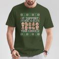 It Programmer Cookies I Ugly Christmas Jumper T-Shirt Lustige Geschenke