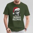 Skibidi Rizzmas Christmas Rizz Santa Claus Trump Xmas T-Shirt Personalized Gifts