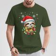 Sloth Christmas Family Outfit Children's Christmas T-Shirt Lustige Geschenke