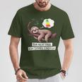 Sloth Late Sleeper Saying Christmas T-Shirt Lustige Geschenke