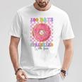 100 Days Sprinkled With Fun Donuts 100 Days Smarter School T-Shirt Personalized Gifts