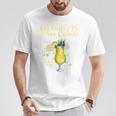 Blood Group Pina Colada Bartender T-Shirt Lustige Geschenke