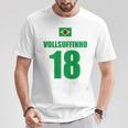 Brazil Party & Sauf Jersey For Malle Holiday Party Crew Yellow T-Shirt Lustige Geschenke