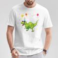 Children's Geburtstags 6 Jahre Junge Dinosaurier Dino Ich Bin 6 T-Shirt Lustige Geschenke